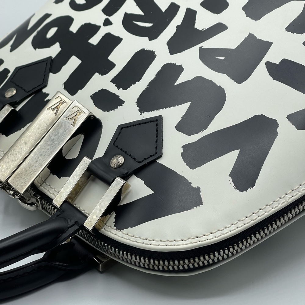 Louis Vuitton Graffiti Alma Stephen Sprouse MM Collector’s Rare Limited Handbag - Picture 11 of 16